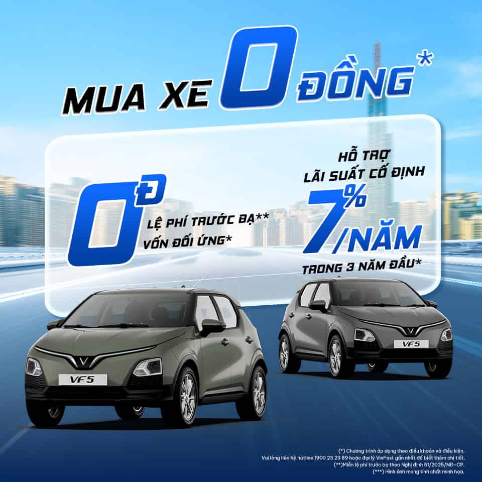 VinFast VF5 Plus giá tốt