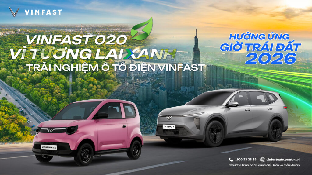 VinFast O2O – Trải Nghiệm Lái Ô Tô Điện Vì Tương Lai Xanh